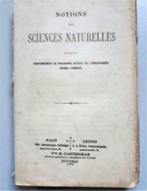 notions de sciences naturelles 1876, Livres, Enlèvement ou Envoi