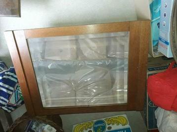 eiken spiegel  2 stuks beschikbaar voor biedingen