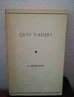 Quo Vadis? (H. Sienkiewicz / Reinaert-reeks / 1955), Boeken, Gelezen, Ophalen of Verzenden, België, Felix Timmermans