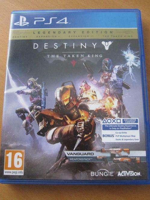 Destiny The taken king - PS4 (Legendary edition), Consoles de jeu & Jeux vidéo, Jeux | Sony PlayStation 4, Comme neuf, Shooter