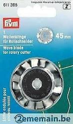 Lame ondulée pour couteau rotatif multi-usages Prym 611365, Hobby & Loisirs créatifs, Hobby & Loisirs Autre, Enlèvement ou Envoi