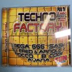 Techno factory, Cd's en Dvd's, Cd's | Dance en House, Ophalen of Verzenden, Techno of Trance