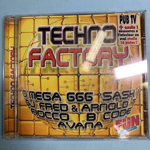 Techno factory, Cd's en Dvd's, Cd's | Dance en House, Techno of Trance, Ophalen of Verzenden