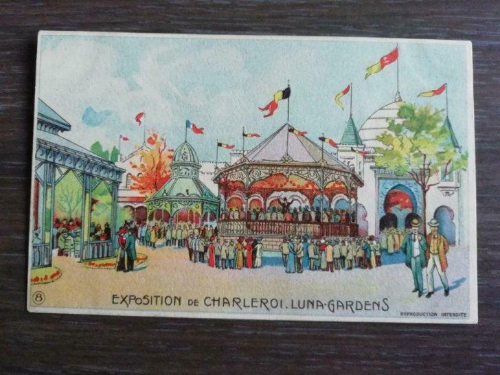 Exposition de Charleroi 1911 Jardins du Luna, Enlèvement ou Envoi
