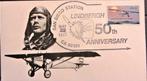 FDC- U.S.A. CHARLES LINDBERGH, AVIATION PIONEER, Postzegels en Munten, Vliegtuigen, Ophalen of Verzenden, Gestempeld