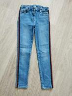 Lichtblauwe jeans met hippe streep (JBC, maat 152), Broek, Meisje, JBC, Ophalen of Verzenden