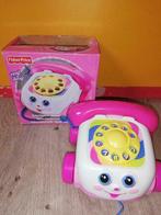 Fisher Price telefoon, Ophalen of Verzenden, Zo goed als nieuw, Duw- of Trekspeelgoed