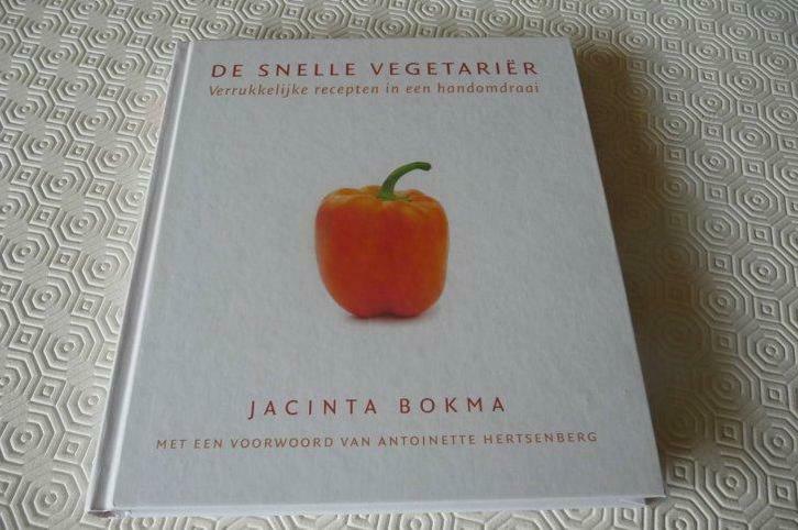De snelle vegetariër Jacinta Bokma, Boeken, Kookboeken, Nieuw, Ophalen of Verzenden