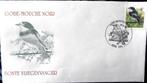 FIRST DAY COVER- VOGELS VAN BUZIN- DE BONTE VLIEGENVANGER, Ophalen of Verzenden, Gestempeld, Dier of Natuur