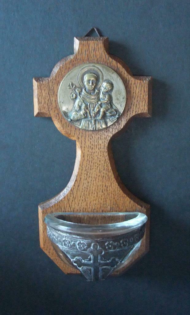 Oud wijwatervaatje - zeer goede staat, Antiek en Kunst, Antiek | Religieuze voorwerpen, Ophalen of Verzenden