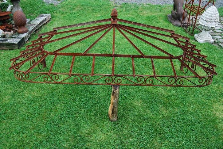 Marquise en fer forgé plein(coins arrondis), Doe-het-zelf en Bouw, Overige Doe-Het-Zelf en Bouw, Ophalen