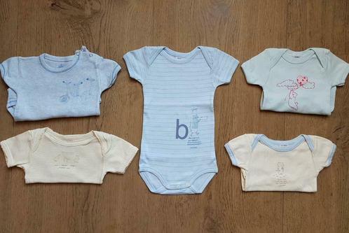 PETIT BATEAU - Bodys mixtes petites manches - T.3 mois/60cm, Enfants & Bébés, Vêtements de bébé | Taille 62, Utilisé, Garçon ou Fille
