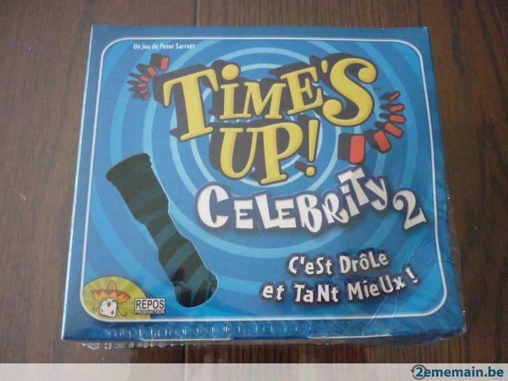 Jeu de société - Time's Up ! Celebrity 2 - sous cellophane, Hobby en Vrije tijd, Gezelschapsspellen | Overige, Nieuw, Ophalen of Verzenden