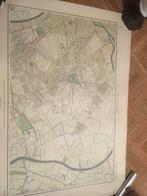 Topografische kaart Gentbrugge 1:5000 1960 in kleur