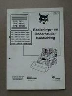 Handleiding Bobcat wiellader  751 reeks, Bricolage & Construction, Comme neuf, Enlèvement ou Envoi