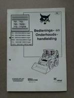 Handleiding Bobcat wiellader  751 reeks, Doe-het-zelf en Bouw, Gereedschap | Overige machines, Ophalen of Verzenden, Zo goed als nieuw