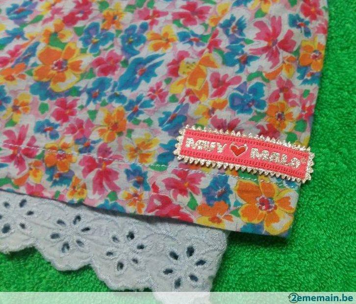 Robe à fleurs (Muy Malo) neuve avec étiquette, Kinderen en Baby's, Kinderkleding | Maat 140, Nieuw, Meisje, Jurk of Rok, Ophalen of Verzenden