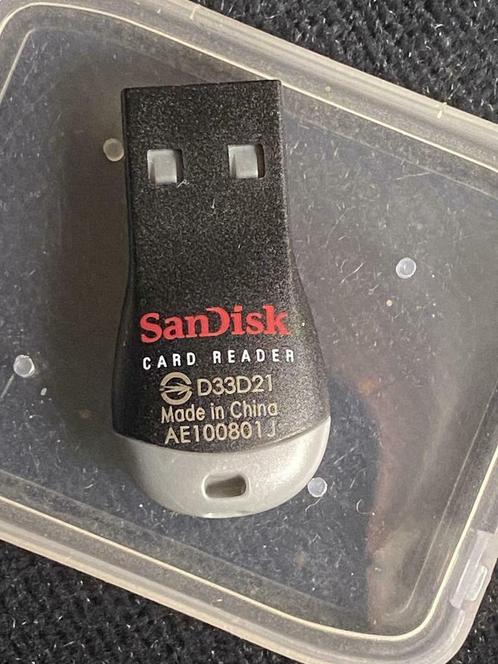 Card reader SCANDISK naar Usb, Informatique & Logiciels, Clés USB, Comme neuf, Enlèvement