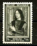 België 1939 Memling OBP 512**, Postzegels en Munten, Postzegels | Europa | België, Overig, Ophalen of Verzenden, Orginele gom