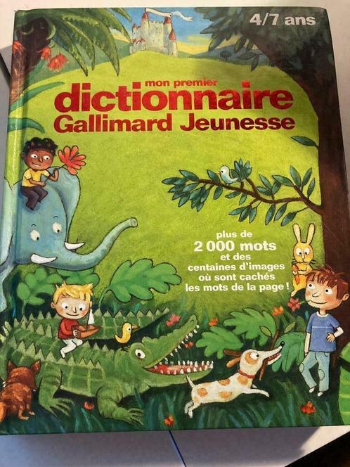 Mon premier dictionnaire 4-7 ans Gallimard Jeunesse, Livres, Livres pour enfants | 4 ans et plus, Utilisé, Non-fiction, 5 ou 6 ans