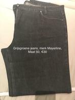 MAYERLINE, groene jeans, maat 50, Kleding | Dames, Broeken en Pantalons, Maat 46/48 (XL) of groter, Ophalen of Verzenden, Zo goed als nieuw
