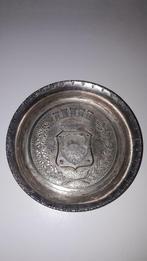 Tastevin in verzilverd metaal, Ophalen of Verzenden, Zilver