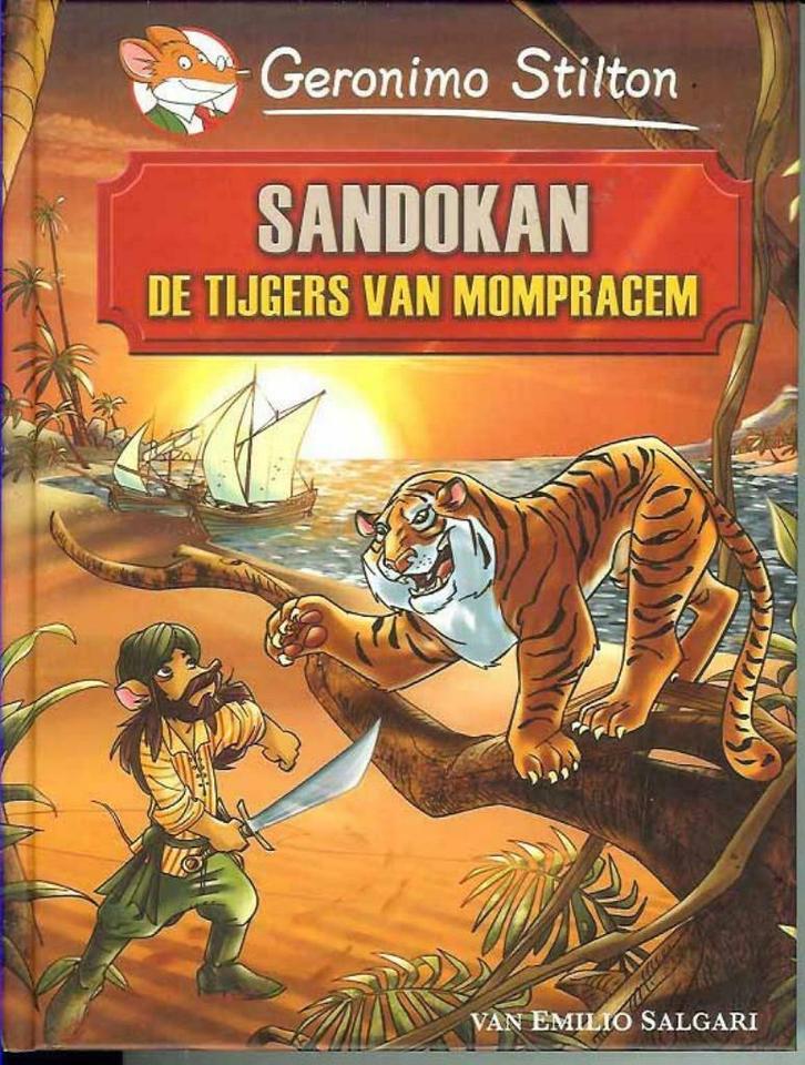 sandokan de tijgers van mompracem (375), Boeken, Fantasy, Nieuw, Ophalen