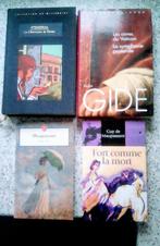 4 (5) romans  français - Stendhal, Gide, de Maupassant, Comme neuf, Stendhal, Gide, de Maupassant, Europe autre, Enlèvement ou Envoi