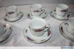 Lot de 6 petites assiettes / soucoupe 14 cm et sachet assort, Maison & Meubles, Cuisine | Vaisselle, Tasse(s) et/ou soucoupe(s)