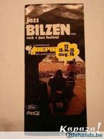 Sticker Jazz Bilzen 1976, Gebruikt, Ophalen of Verzenden