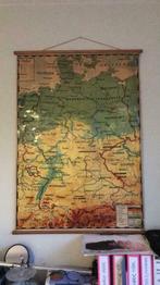 Oude/Vintage schoolposter Duitsland (130 x 94cm), Enlèvement