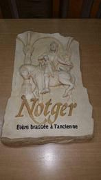 Enseigne publicitaire bière Belge Notger, Comme neuf, Enlèvement, Panneau publicitaire