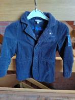 Stoere zwarte rock vest  veston velours - maat 98 -  JBC, MET, Gebruikt, Trui of Vest, Ophalen of Verzenden