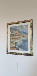 Tableau / Peinture Bateaux sur la plage, Enlèvement