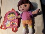 Mini rugzakje en knuffel Dora, Ophalen, Gebruikt
