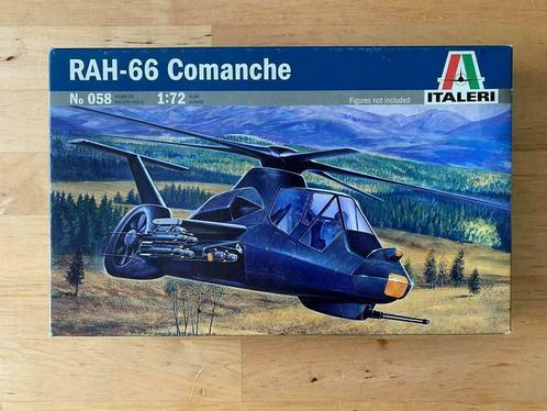 COMANCHE RAH-66 HELICOPTER 1/72 ITALERI, Hobby en Vrije tijd, Modelbouw | Vliegtuigen en Helikopters, Zo goed als nieuw, Helikopter