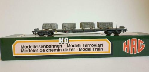 HAG 348 HO SBB rongenwagen beladen met blokken  (#503), Hobby en Vrije tijd, Modeltreinen | H0, Nieuw, Wagon, Wisselstroom, Märklin