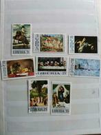 Liberia 1969 - schilderijen (1e reeks), Postzegels en Munten, Postzegels | Afrika, Ophalen of Verzenden, Overige landen, Gestempeld