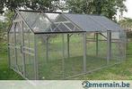 Poulailler/Enclos/parc 9m² voliere chatire XXL NEUF, Animaux & Accessoires, Envoi, Neuf, Poulailler