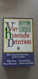 Peters, Saylor, Alexander, e.a.: Vier historische detectives, Boeken, Diverse auteurs, Ophalen of Verzenden, Zo goed als nieuw