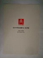Citroën C5 specs 2003 ISR Brochure Catalogue Prospekt, Livres, Autos | Brochures & Magazines, Citroën, Utilisé, Envoi