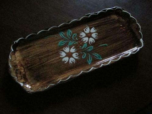 Vintage cakeschoteltje in grappige layout, Antiek en Kunst, Curiosa en Brocante, Ophalen of Verzenden