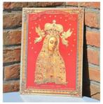 §représentation religieuse polonaise collée sur bois, Antiquités & Art, Enlèvement ou Envoi