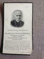 Kardinaal Mercier - Uittreksel geestelijk testament 1908, Verzamelen, Ophalen of Verzenden, Bidprentje
