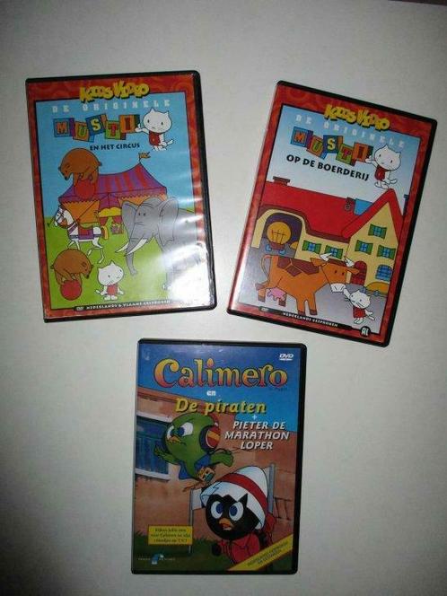 dvd's voor kinderen, kleuters en peuters 0,50 cent per stuk, Cd's en Dvd's, Dvd's | Kinderen en Jeugd, Film, Dieren, Alle leeftijden