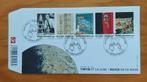 Belgium 2004 - FDC 3249/53 - Kuifje en de maan/Tintin, Postzegels en Munten, Verzenden, Gestempeld