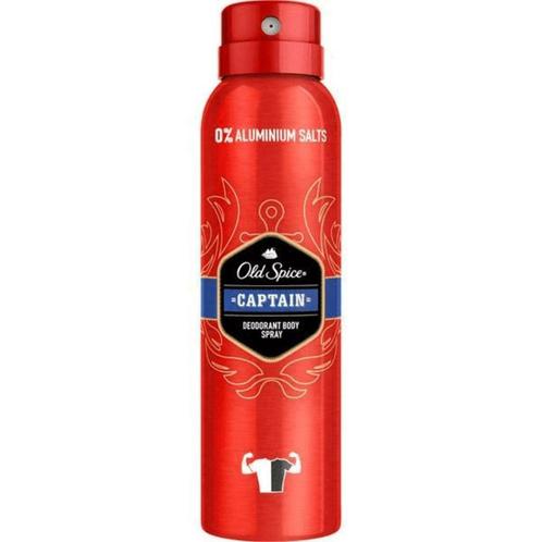 Old Spice	Captain deo spray, Bijoux, Sacs & Beauté, Beauté | Soins du corps, Neuf, Déodorant ou Spray corporel, Enlèvement ou Envoi