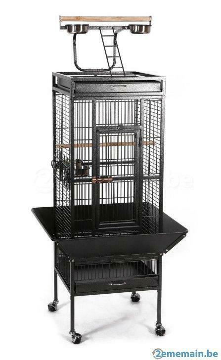 Cage perroquet gris gabon cage amazone cage eclectus youyou, Animaux & Accessoires, Oiseaux | Accessoires, Neuf, Envoi
