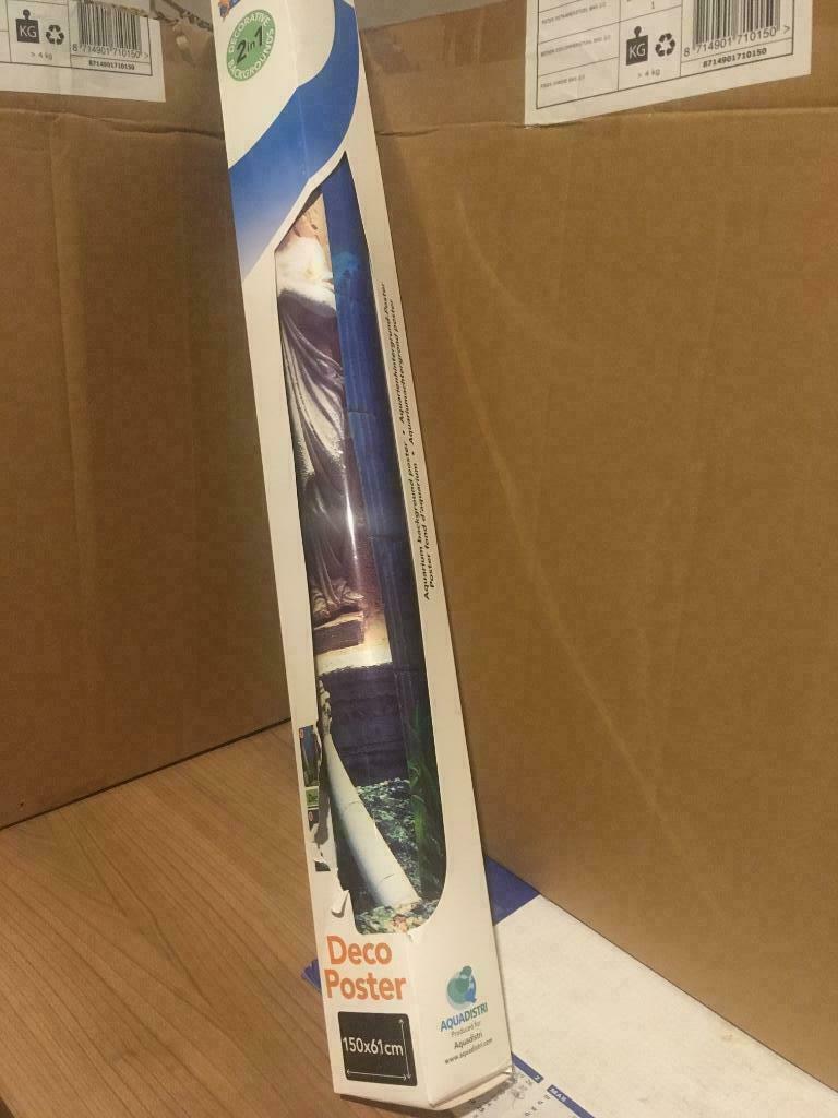 Nieuwe achtergrond poster voor aquarium, Enlèvement ou Envoi, Neuf, Autres types