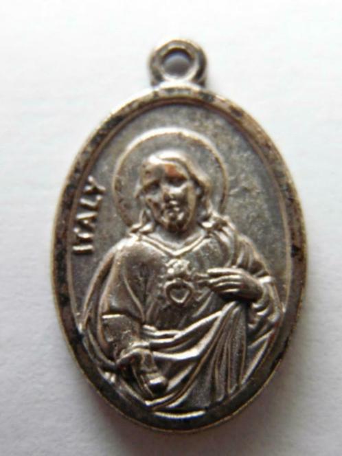 M49* Oud Scapulier Medaillon * Virgin of Carmel, Collections, Religion, Christianisme | Catholique, Bijoux, Enlèvement ou Envoi